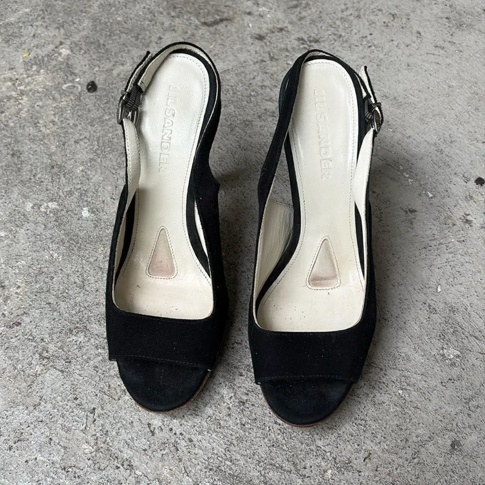 Jill Sander slingbacks